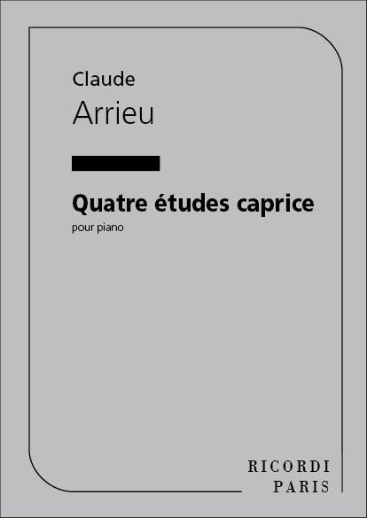 Arrieu: 4 Etudes-Caprices