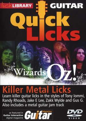 Quick Licks - The Wizards Of Oz-Killer Metal Licks