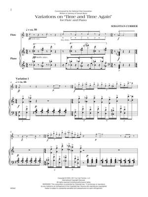 Sebastian Currier: Variations On 'Time and Time Again'