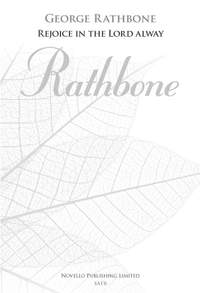 George Rathbone: Rejoice In The Lord Alway (New Engraving)