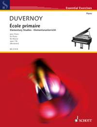 Duvernoy, J: Elementary Studies op. 176