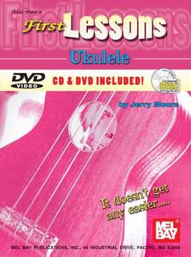 Jerry Moore: First Lessons Ukulele Book/Cd/Dvd Set