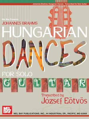 Jozsef Eotvos: Brahms, Johannes Hungarian Dances For Solo Guitar