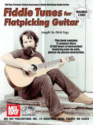 Stefan Grossman: Fiddle Tunes For Flatpicking Guitar Book/3-Cd Set
