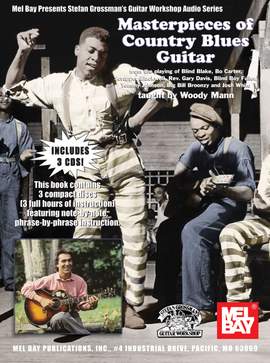 Woody Mann: Masterpieces Of Country Blues Guitar Book/3-Cd Set