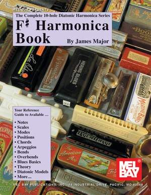James Major: Complete 10-Hole Diatonic Harmonica Srs: F#