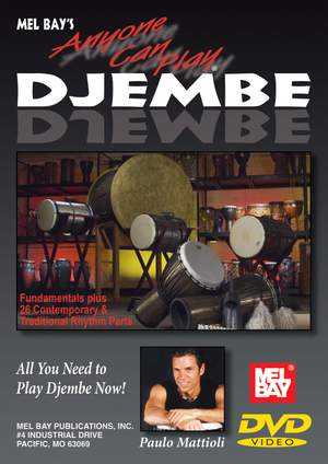 Paulo Mattioli: Anyone Can Play Djembe Dvd