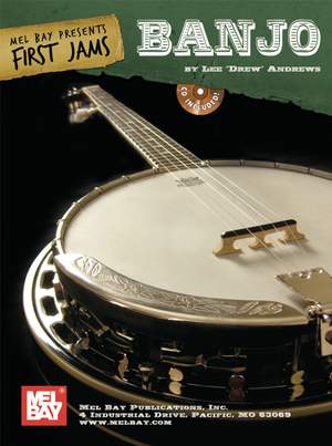 Lee Drew Andrews: First Jams: Banjo Book/Cd Set
