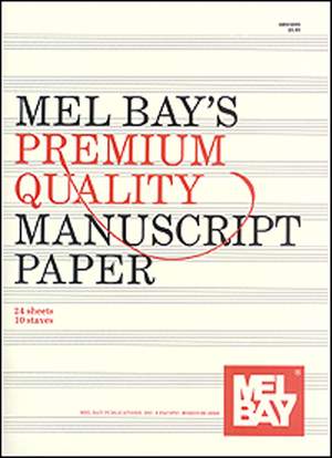 Premium Quality Manuscript Paper