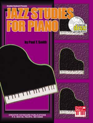 Jazz Studies For Piano Book/Cd Set