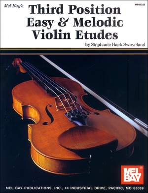 Stephanie Swoveland: Third Position Easy and Melodic Violin Etudes
