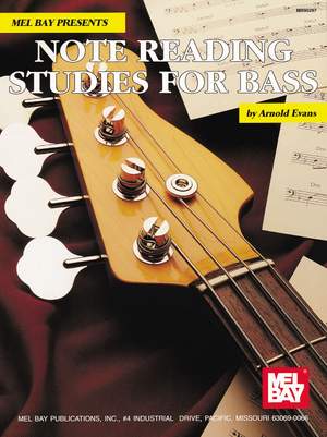 Arnold Evans Schnitzer: Note Reading Studies For Bass