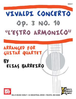 Vivaldi Concerto Op. 3 No. 10 - L'Estro Armonico