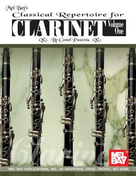 Classical Repertoire For Clarinet Vol. I
