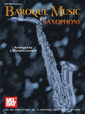 Leonard: Baroque Music for Saxophone