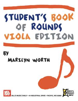 Marilyn Worth: Student's Book Of Rounds - Viola Edition
