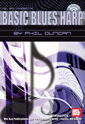 Basic Blues Harp Qwikguide Book/Cd Set