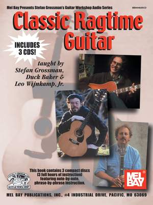 Classic Ragtime Guitar Book/3-Cd Set