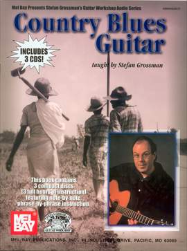 Country Blues Guitar Book/3-Cd Set