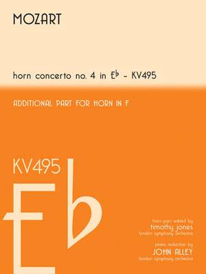 Mozart: Horn Concerto In E Flat K495