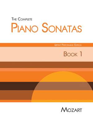 Mozart - Complete Piano Sonatas Book 1