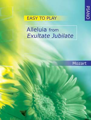 Mozart: Etp Alleluia From Exultate Jubilate For Piano