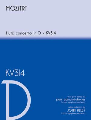 Mozart Flute Concerto In D Kv 314