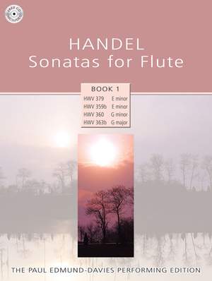 Handel Sonatas For Flute - Book 1