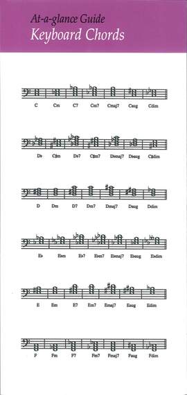 At A Glance Keyboard Chords