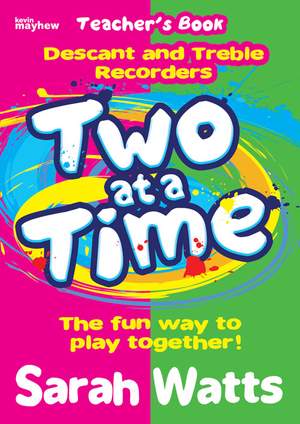 Two At A Time (Descant/Treble) Recorder - Teacher