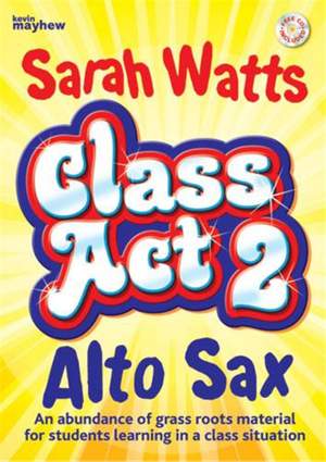 Class Act 2 Alto Sax Student 10 Pack
