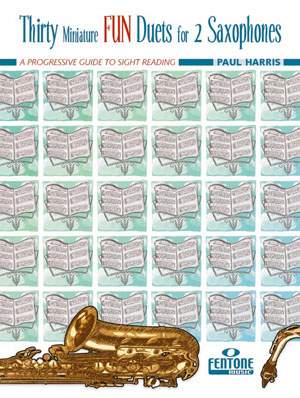 Harris: Thirty Miniature Fun Duets for 2 Saxophones