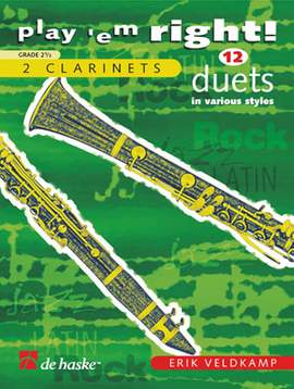 Veldkamp: Play 'em Right! - 12 Duets in various styles