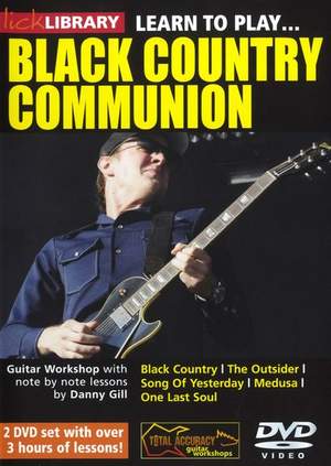Black Country Communion: Learn To Play Black Country Communion