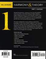 Hal Leonard Harmony & Theory - Part 1: Diatonic Product Image