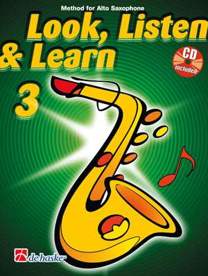 Kastelein: Look, Listen & Learn 3 Alto Saxophone