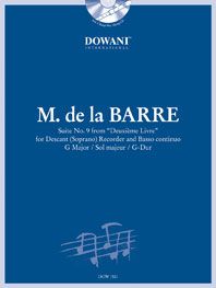 Barre: Suite No.9 from "Deuxième Livre" G Major