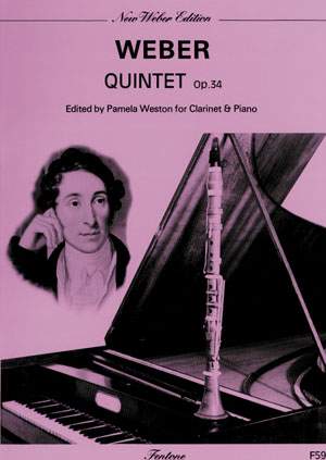 Weber: Quintet Op. 34