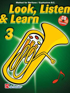 Kastelein: Look, Listen & Learn 3 Baritone / Euphonium BC