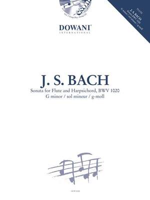 Bach: Sonata for Flute and Haprsichord BWV 1020 G Minor