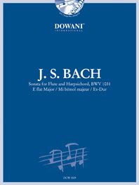 Bach: Sonata for Flute & Harpsichord BWV1031 E Flat Maj.