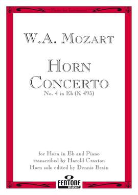 Mozart: Horn Concerto No. 4 (K495)