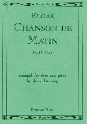 Elgar: Chanson de Matin Op. 15 No. 2