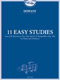 11 Easy Studies for Piano and Orchestra