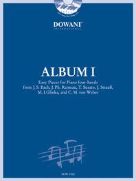 Bach: Album I for piano four-hands