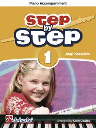 Kastelein: Step by Step 1 -  Piano Accompaniment Flute
