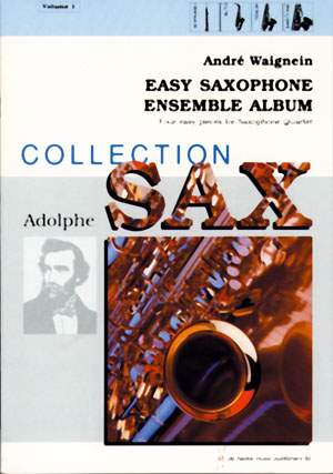 Waignein: Easy Saxophone Ensemble Album Vol. 1