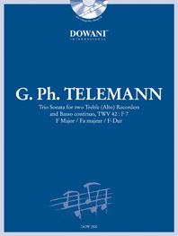 Trio Sonata for two Treble (Alto) Recorders and BC