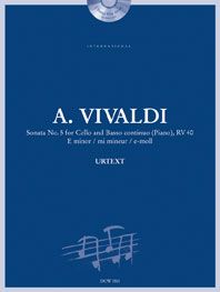 Sonata No. 5 for Cello and Basso continuo (Piano)