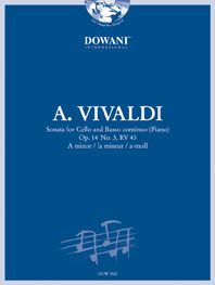 Vivaldi: Sonata for Cello and BC Op.14 No.3,RV43 in a minor
